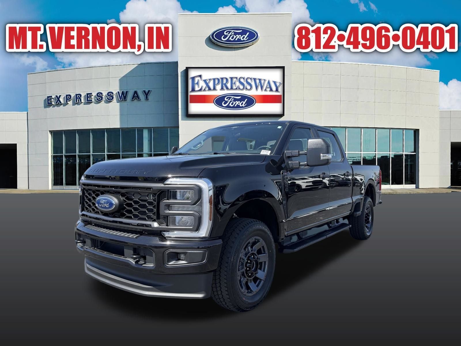 Agate Black Metallic 2026 Ford F-250 Super Duty Pickup Truck Four-Wheel Drive Automatic