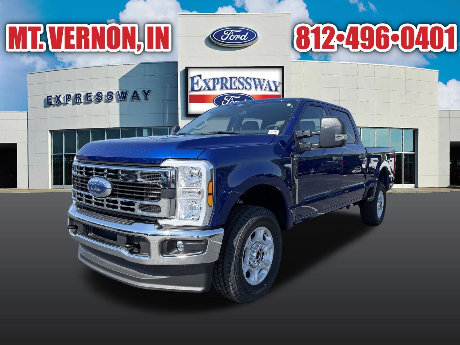 Argon Blue Metallic 2026 Ford F-250 Super Duty Pickup Truck Four-Wheel Drive Automatic