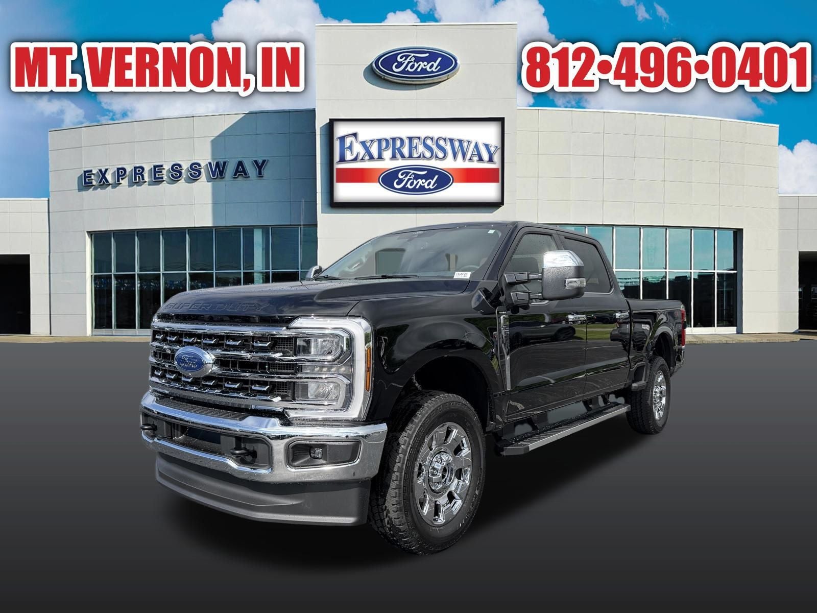 Agate Black Metallic 2026 Ford F-250 Super Duty Pickup Truck Four-Wheel Drive Automatic