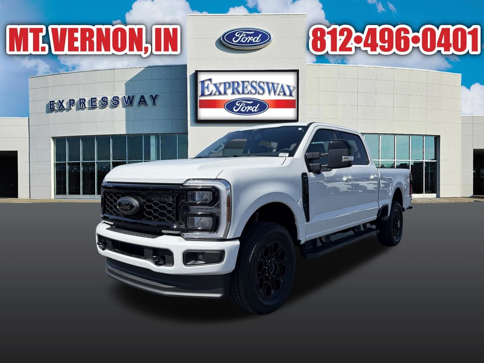 Star White Metallic Tri-Coat 2026 Ford F-250 Super Duty Pickup Truck Four-Wheel Drive Automatic