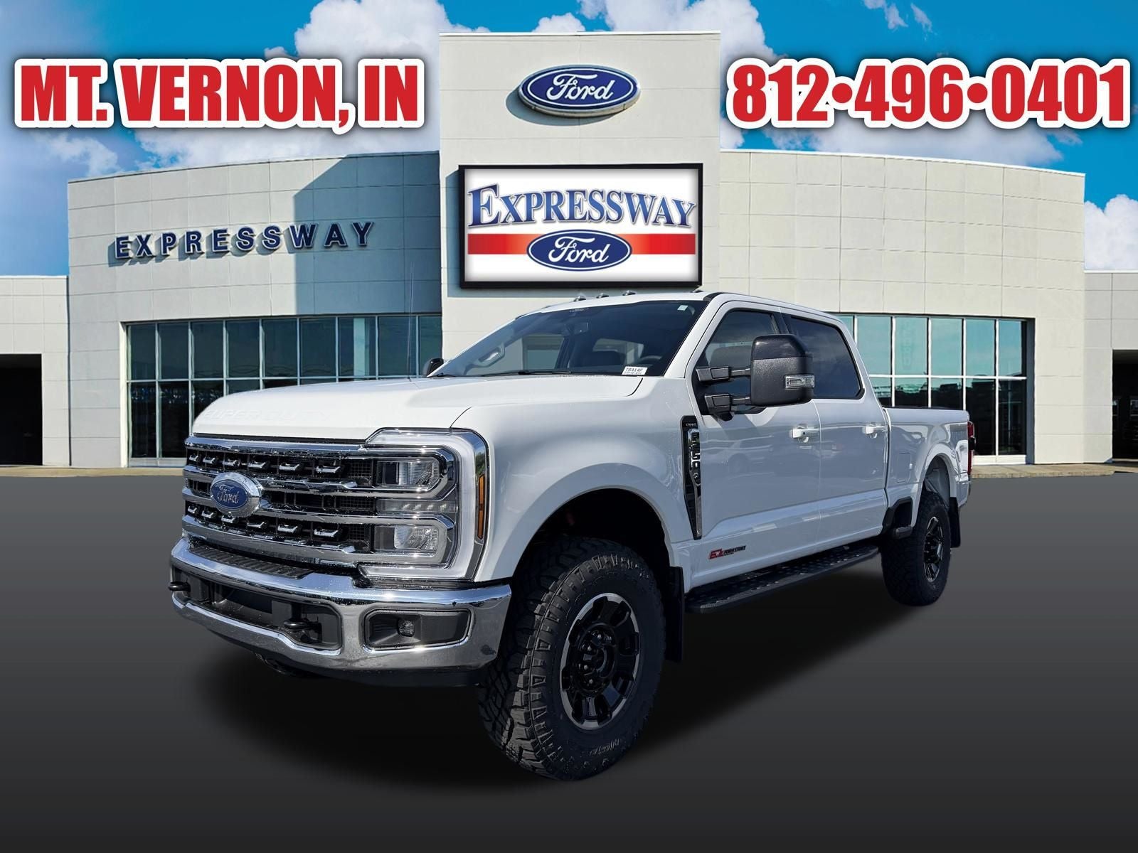 Star White Metallic Tri-Coat 2026 Ford F-250 Super Duty Pickup Truck Four-Wheel Drive Automatic