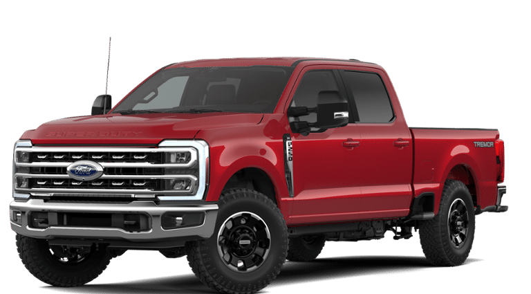 Ruby Red Metallic Tinted Clearcoat 2026 Ford F-250 Super Duty Pickup Truck Four-Wheel Drive Automatic