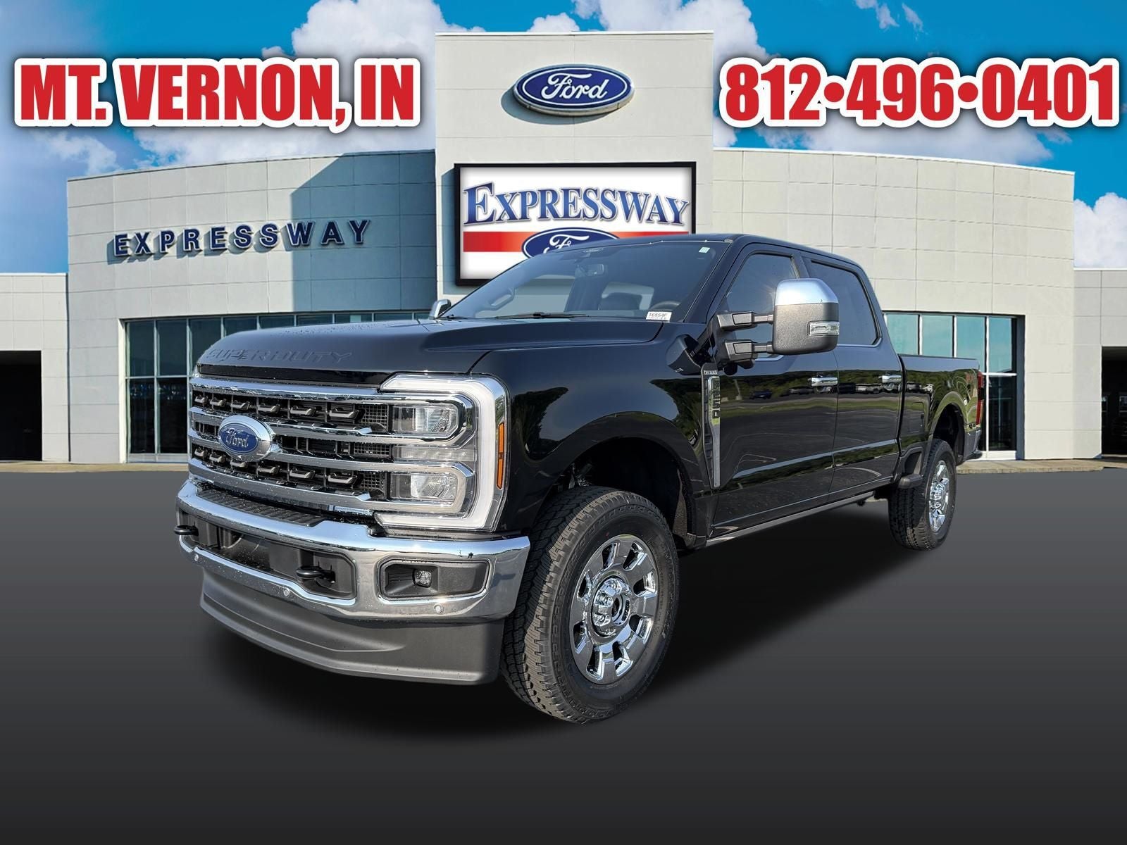 Agate Black Metallic 2026 Ford F-250 Super Duty Pickup Truck Four-Wheel Drive Automatic