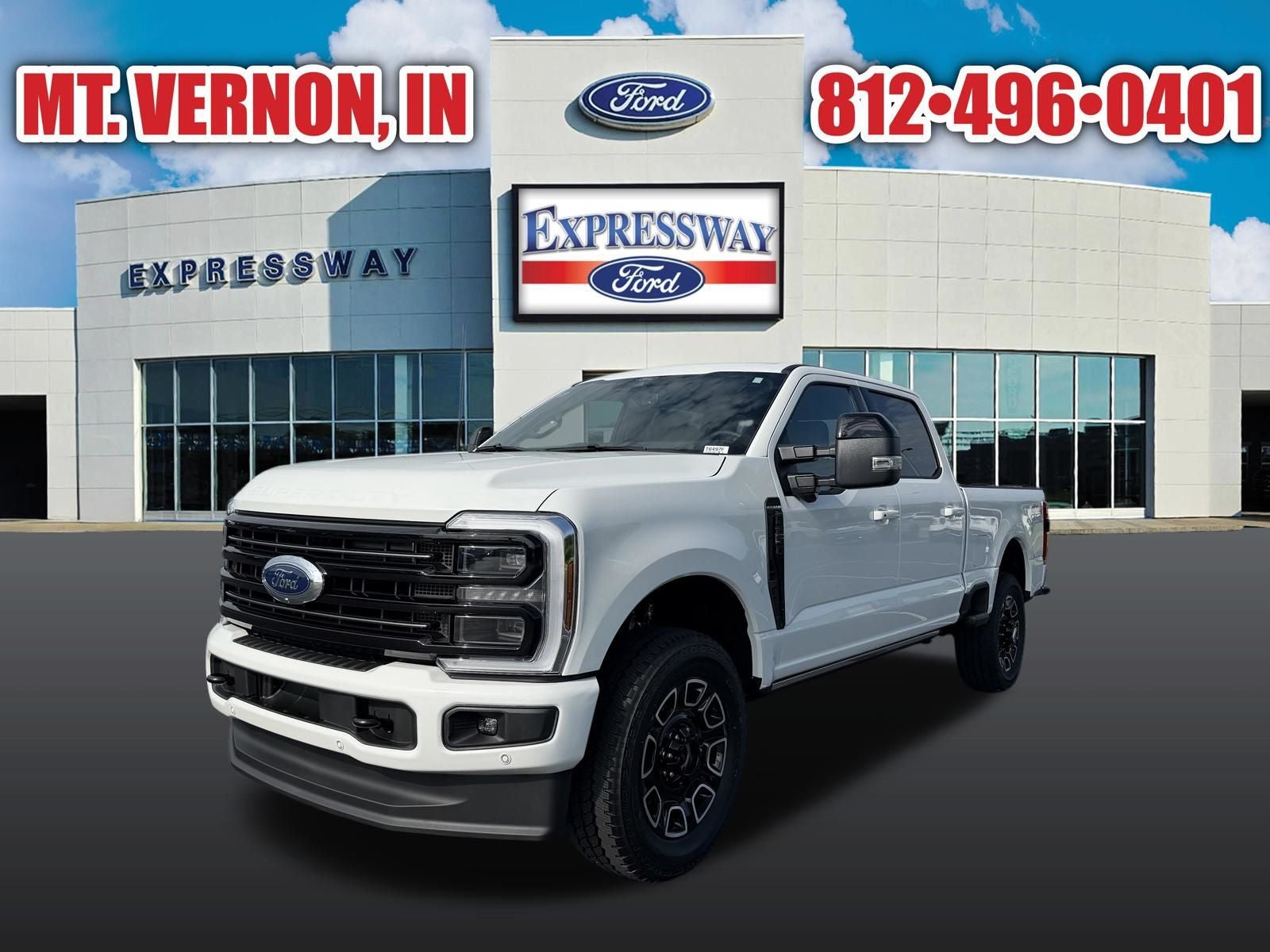 Star White Metallic Tri-Coat 2026 Ford F-250 Super Duty Pickup Truck Four-Wheel Drive Automatic