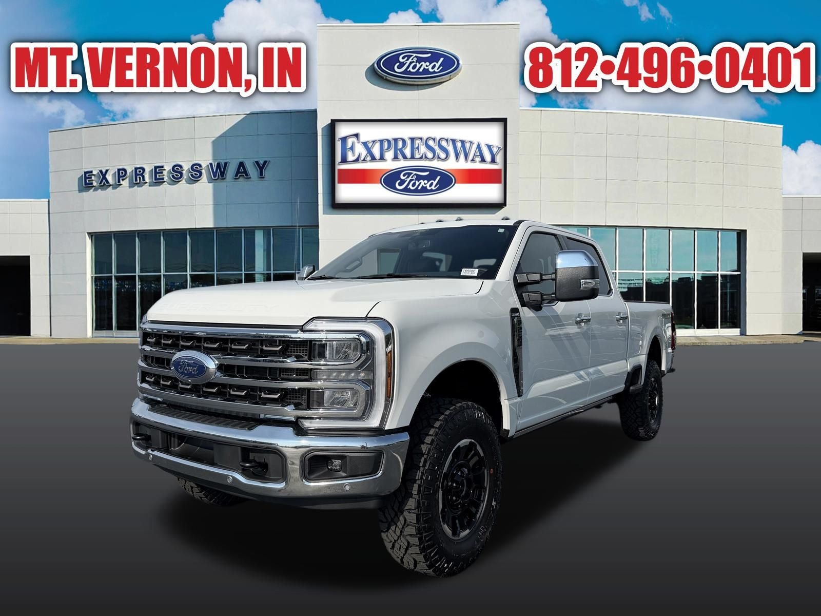 Star White Metallic Tri-Coat 2026 Ford F-250 Super Duty Pickup Truck Four-Wheel Drive Automatic