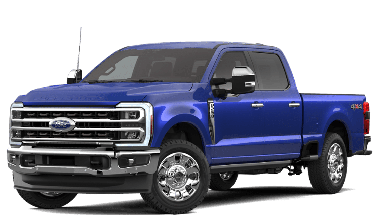 Argon Blue Metallic 2026 Ford F-250 Super Duty Pickup Truck Four-Wheel Drive Automatic