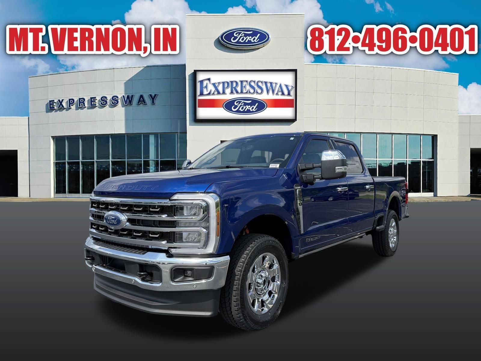 Argon Blue Metallic 2026 Ford F-250 Super Duty Pickup Truck Four-Wheel Drive Automatic