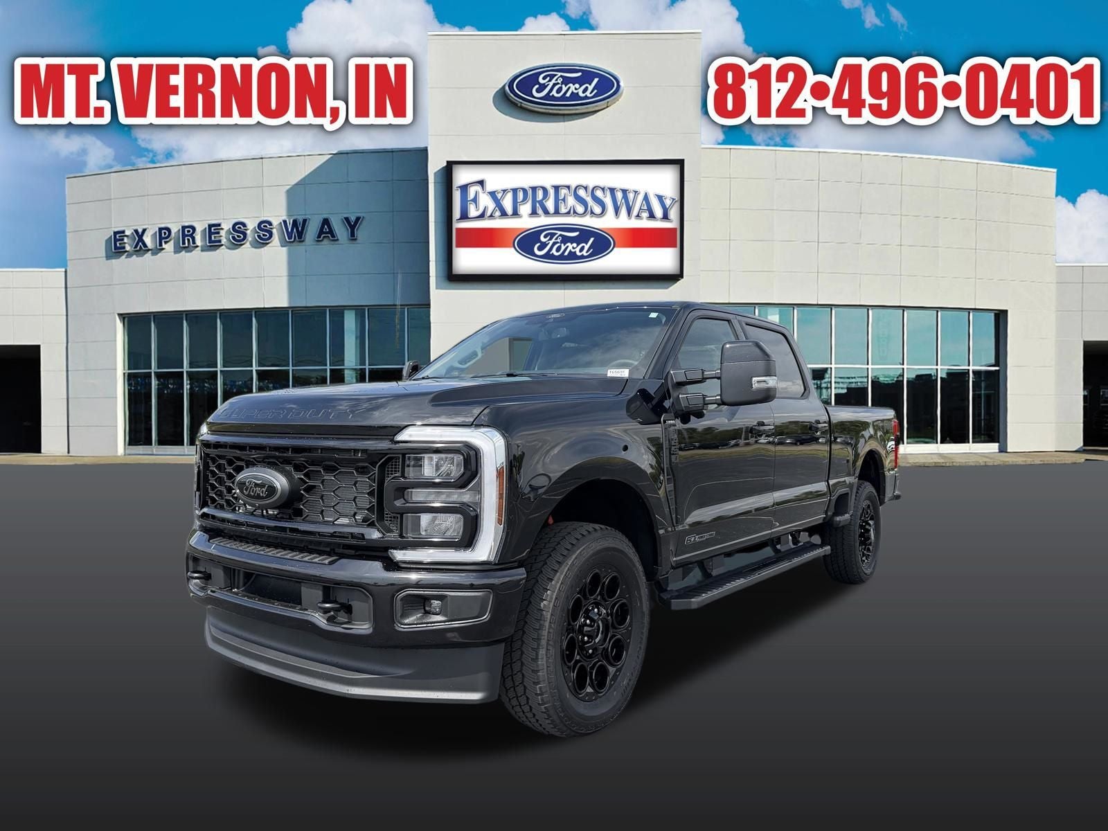 Agate Black Metallic 2026 Ford F-250 Super Duty Pickup Truck Four-Wheel Drive Automatic