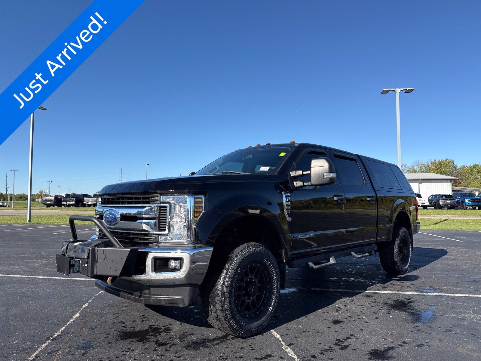 Shadow Black 2018 Ford F-350 Super Duty Pickup Truck Four-Wheel Drive Automatic