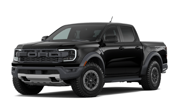 Shadow Black 2026 Ford Ranger Pickup Truck Four-Wheel Drive Automatic