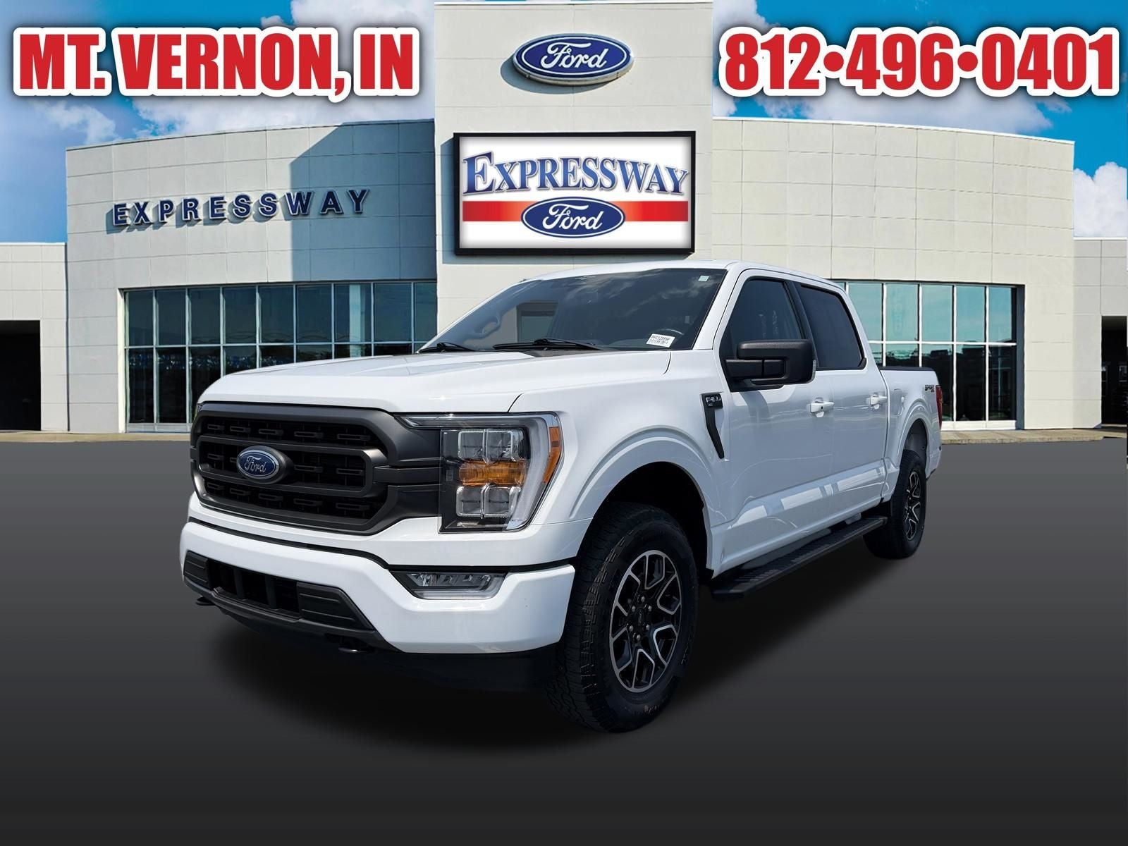 Oxford White 2023 Ford F-150 Pickup Truck Four-Wheel Drive Automatic