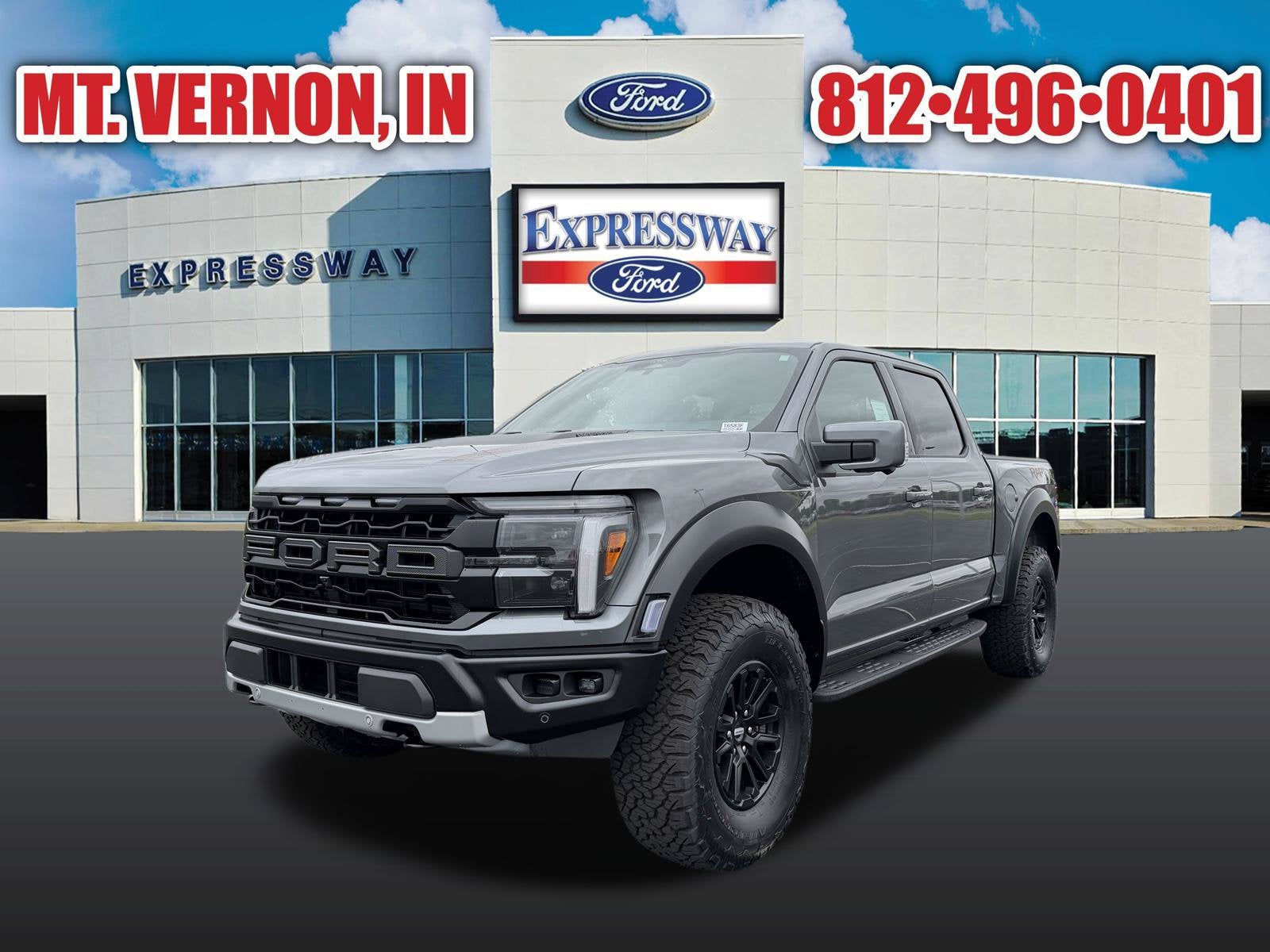 Carbonized Gray Metallic 2026 Ford F-150 Pickup Truck Four-Wheel Drive Automatic