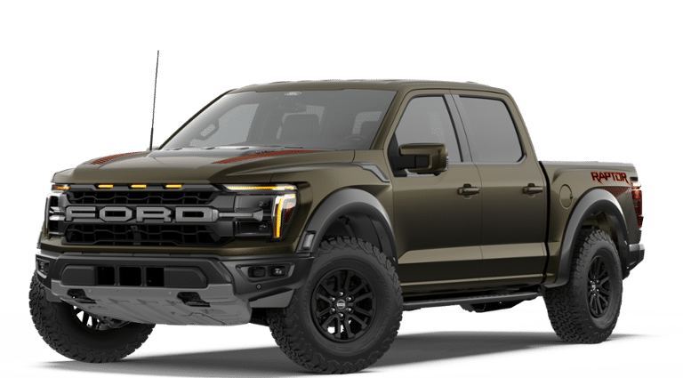 Shelter Green 2026 Ford F-150 Pickup Truck Four-Wheel Drive Automatic