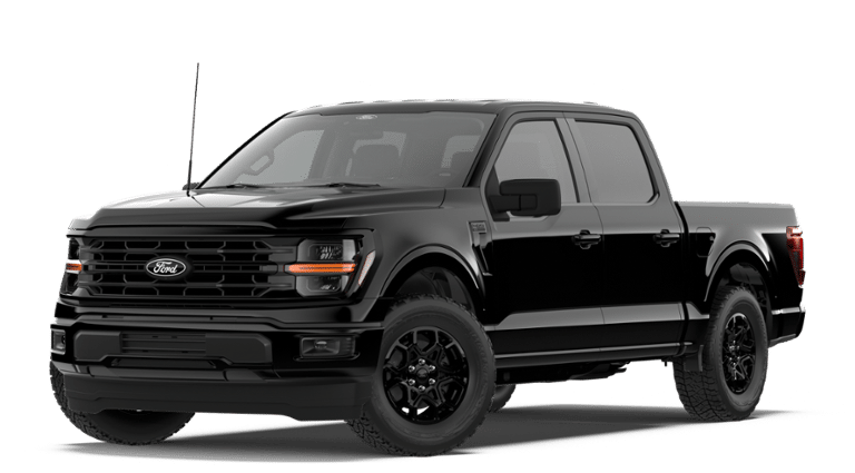 Agate Black Metallic 2026 Ford F-150 Pickup Truck Four-Wheel Drive Automatic