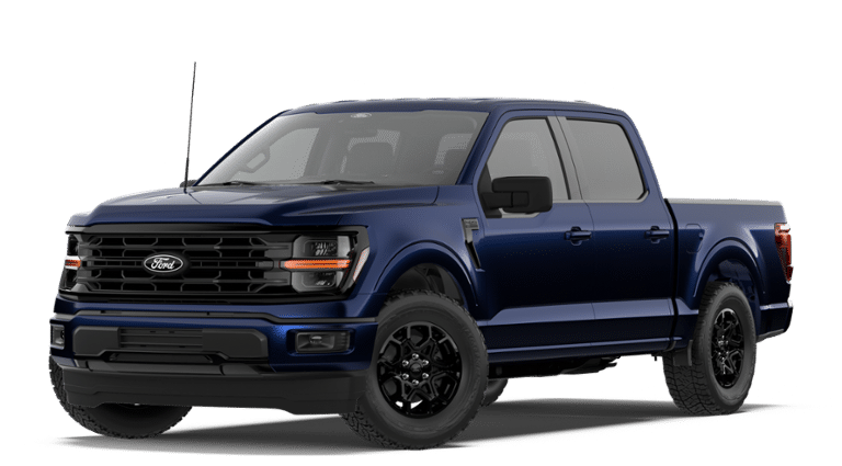 Antimatter Blue Metallic 2026 Ford F-150 Pickup Truck Four-Wheel Drive Automatic