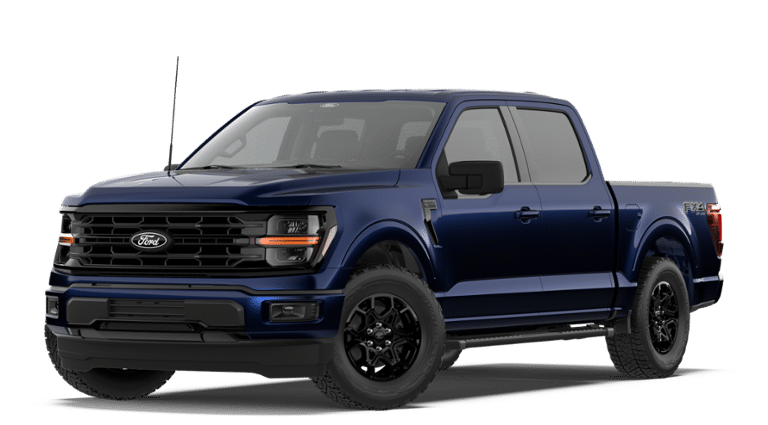 Antimatter Blue Metallic 2026 Ford F-150 Pickup Truck Four-Wheel Drive Automatic