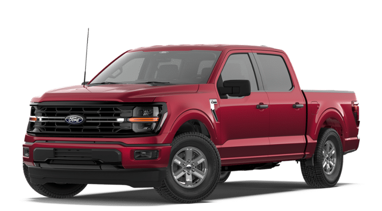 Ruby Red Metallic Tinted Clearcoat 2026 Ford F-150 Pickup Truck Four-Wheel Drive Automatic