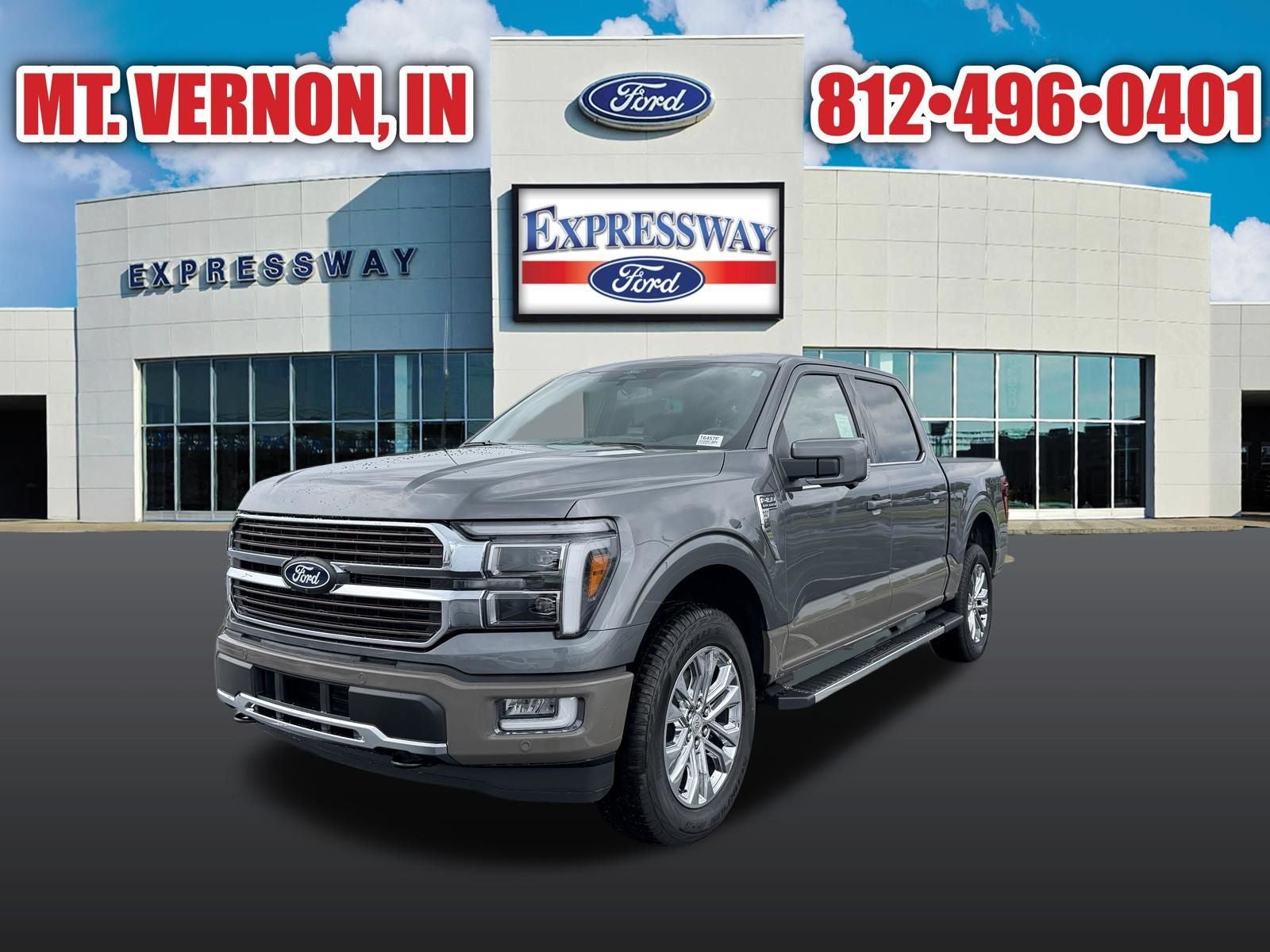 Carbonized Gray Metallic 2026 Ford F-150 Pickup Truck Four-Wheel Drive Automatic
