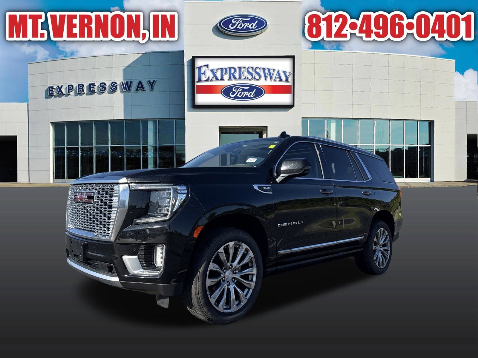 Onyx Black 2021 GMC Yukon SUV / Crossover Four-Wheel Drive Automatic