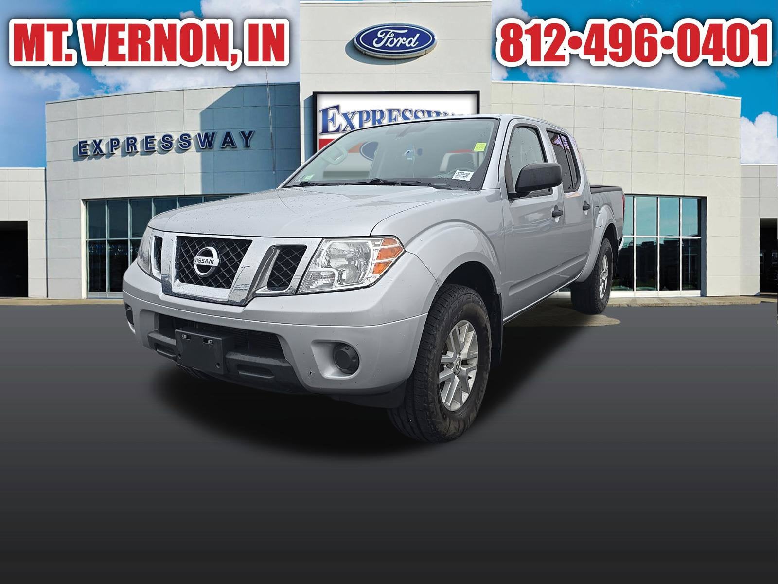 Brilliant Silver Metallic 2019 Nissan Frontier Pickup Truck Four-Wheel Drive Automatic