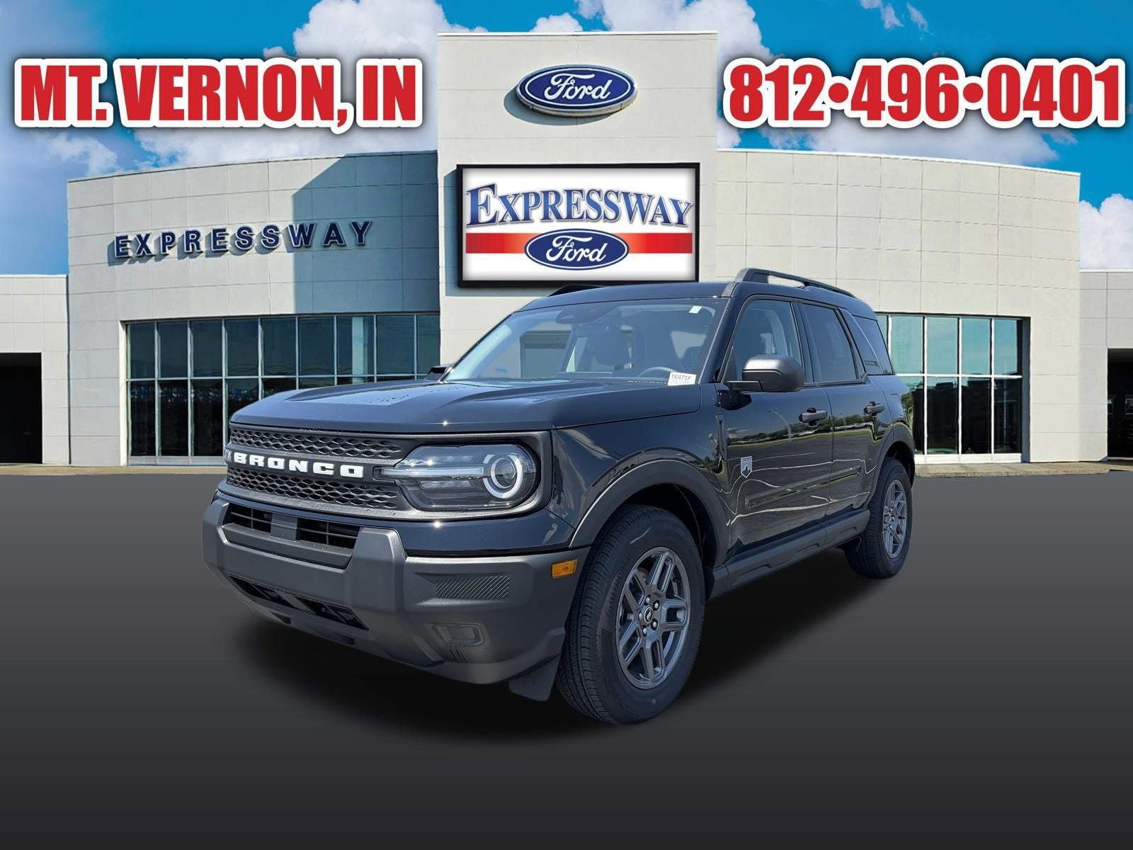 Shadow Black 2026 Ford Bronco Sport SUV / Crossover All-Wheel Drive Automatic