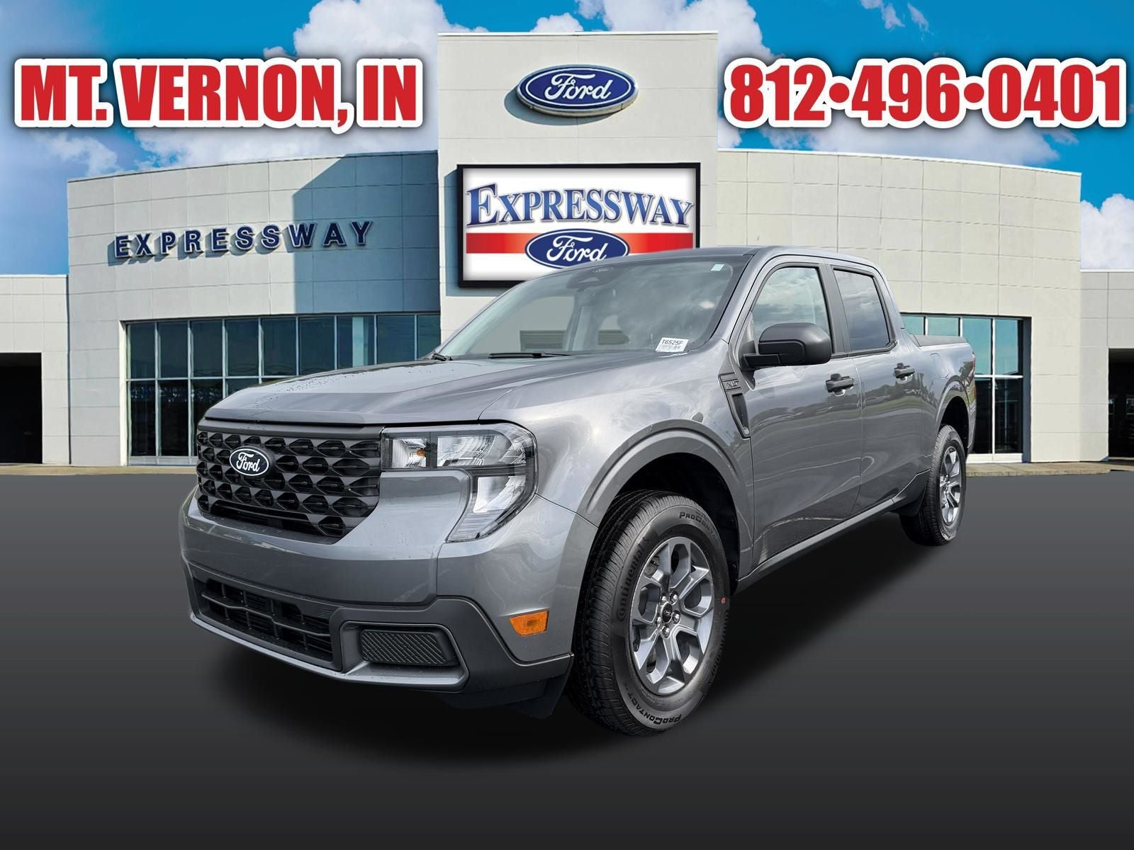 Carbonized Gray Metallic 2026 Ford Maverick Pickup Truck All-Wheel Drive Continuously Variable Transmission