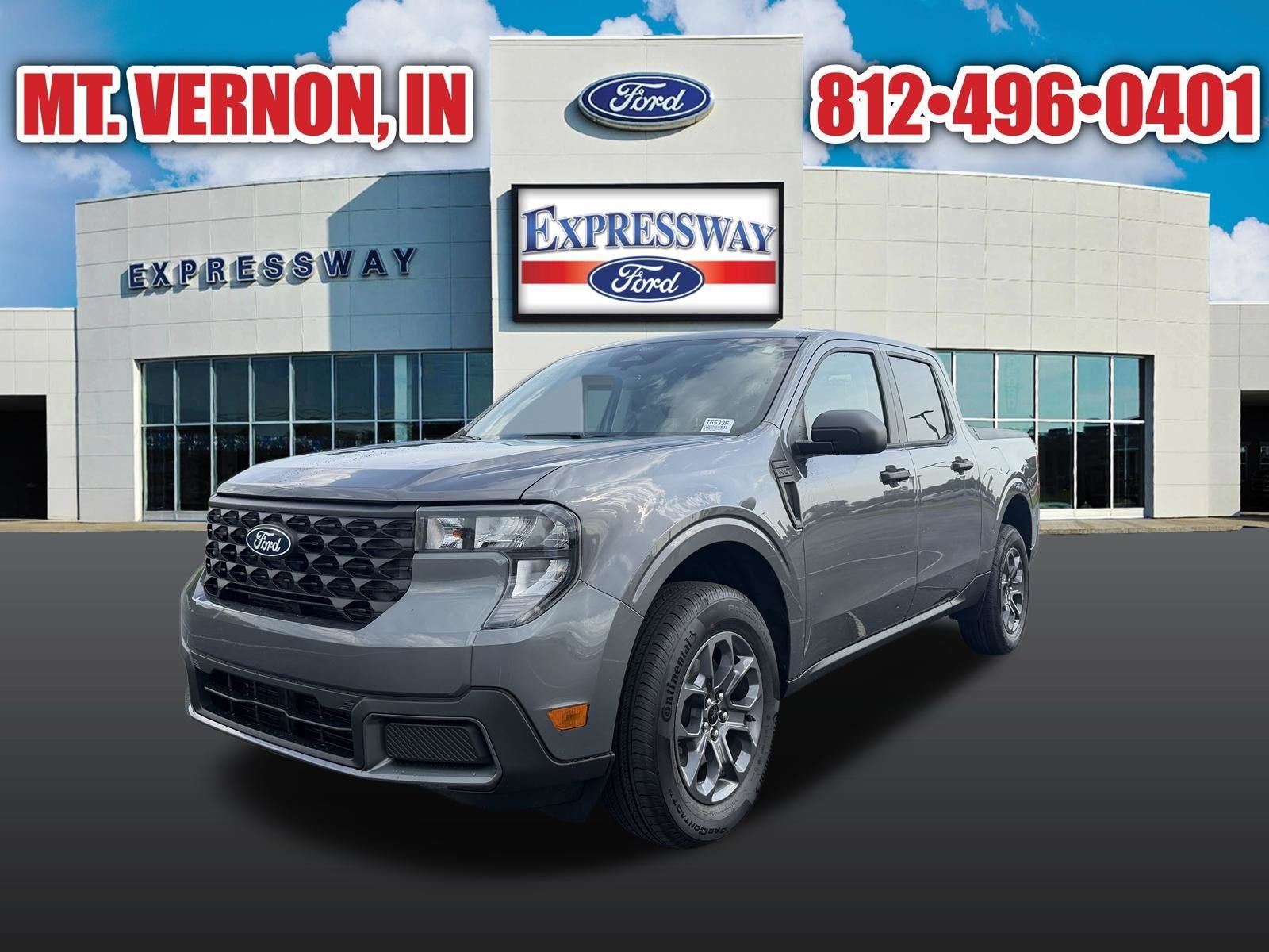 Carbonized Gray Metallic 2026 Ford Maverick Pickup Truck All-Wheel Drive Continuously Variable Transmission