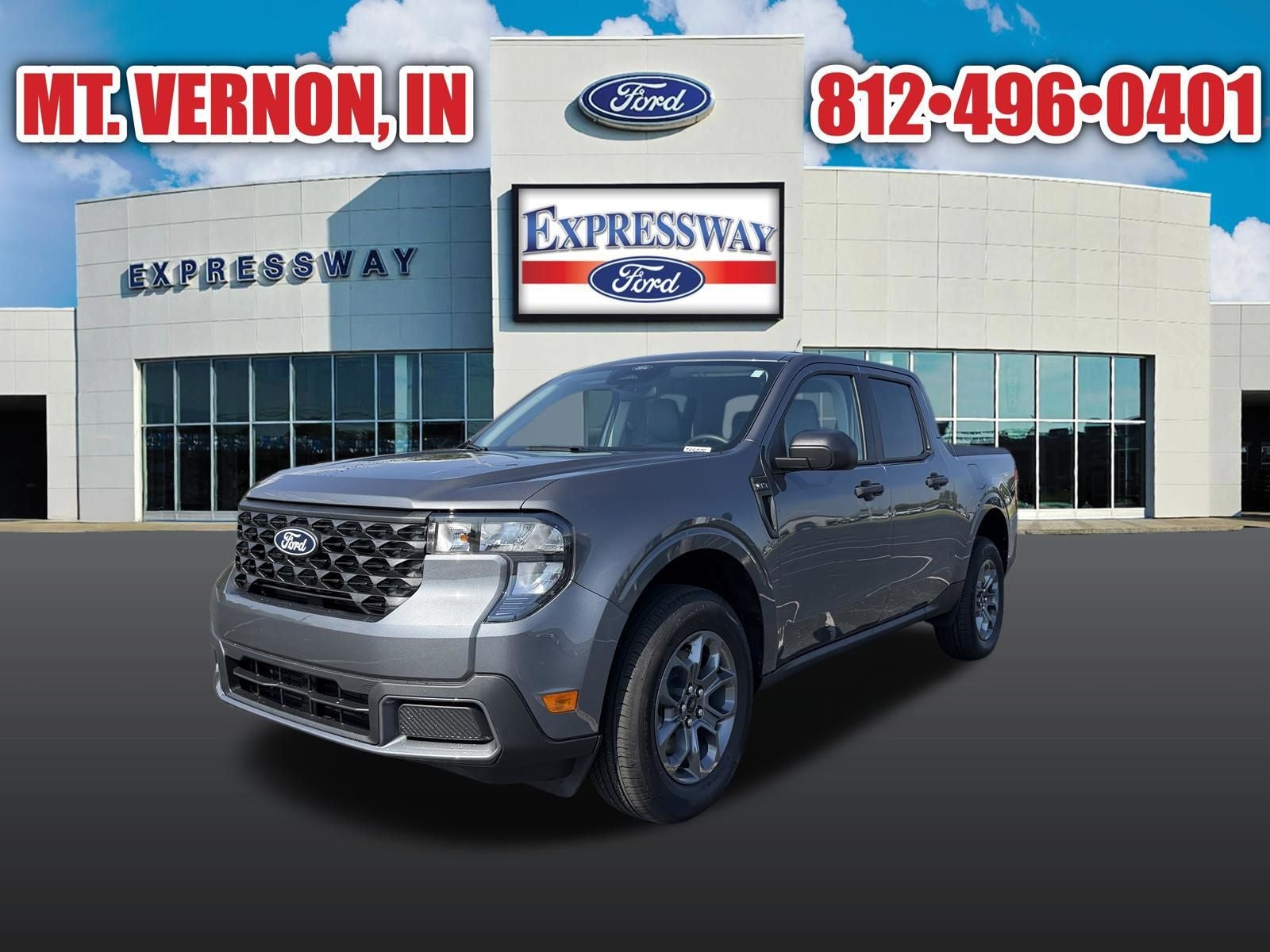 Carbonized Gray Metallic 2026 Ford Maverick Pickup Truck All-Wheel Drive Continuously Variable Transmission