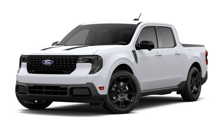Oxford White 2026 Ford Maverick Pickup Truck All-Wheel Drive Continuously Variable Transmission