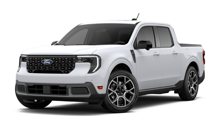Oxford White 2026 Ford Maverick Pickup Truck All-Wheel Drive Continuously Variable Transmission
