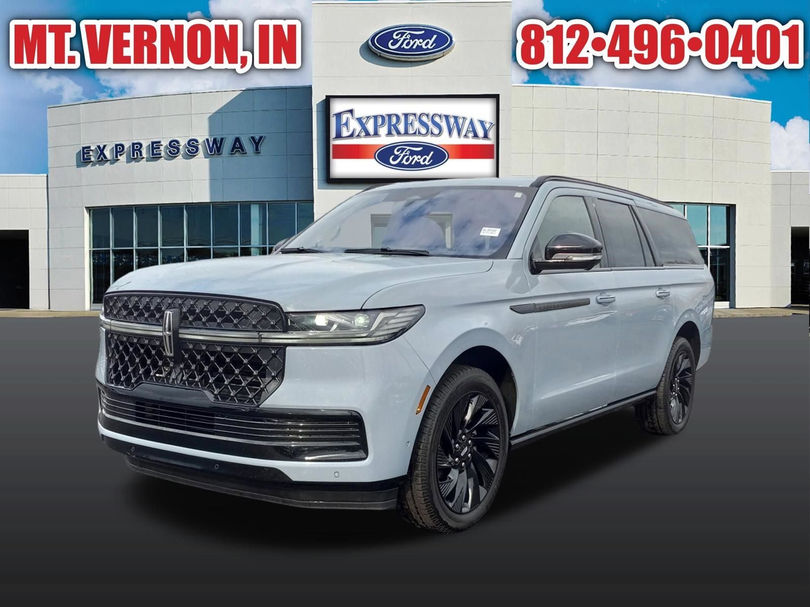 Gray Mist 2025 Lincoln Navigator SUV / Crossover Four-Wheel Drive Automatic