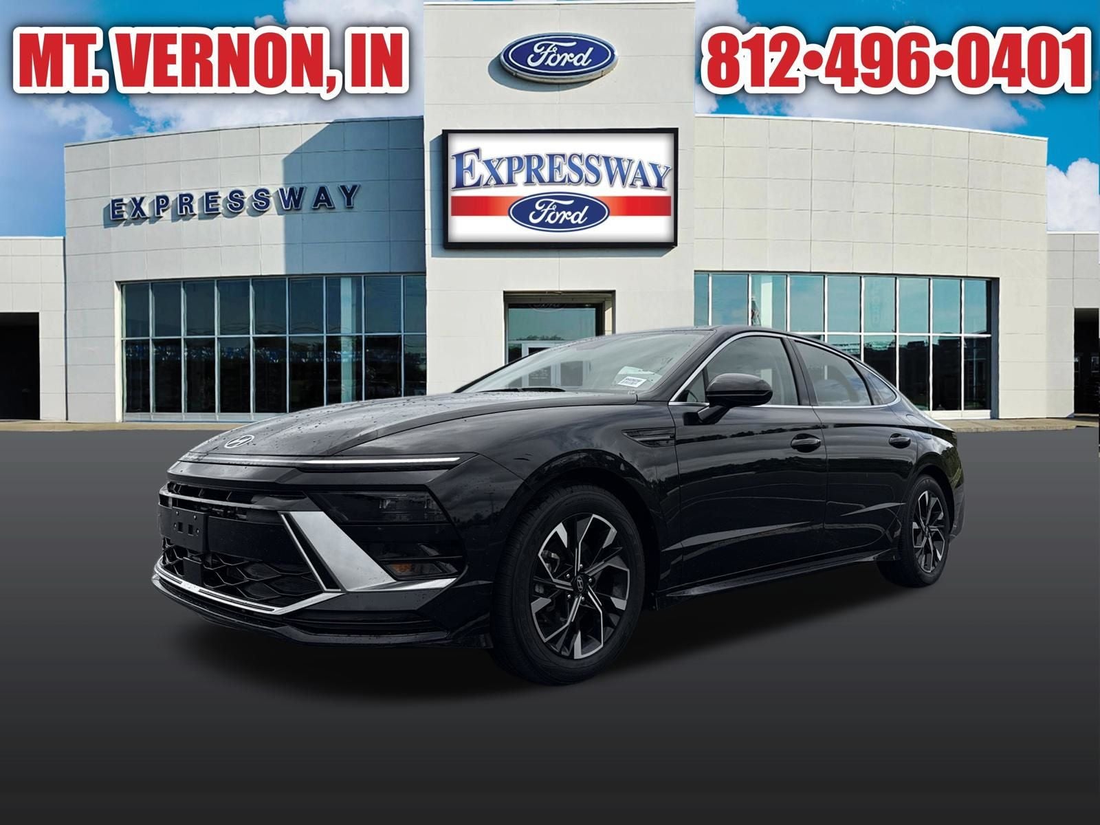 Abyss Black 2025 Hyundai Sonata Sedan Front-Wheel Drive Automatic