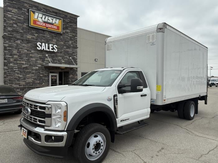 New 2025 Ford F-550 Regular Cab Box Truck with Liftgate for sale #1899589 - photo 1