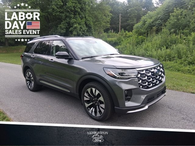 Carbonized Gray Metallic 2026 Ford Explorer SUV / Crossover All-Wheel Drive Automatic