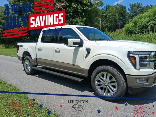 Star White Metallic Tri-Coat 2026 Ford F-150 Pickup Truck Four-Wheel Drive Automatic