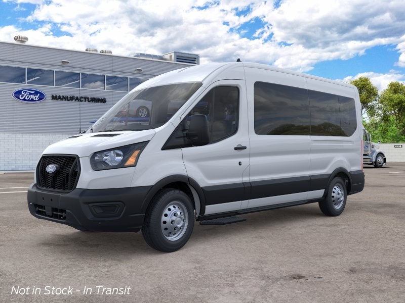 Oxford White 2026 Ford Transit Passenger Van All-Wheel Drive 