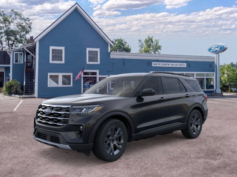 Agate Black Metallic 2026 Ford Explorer SUV / Crossover All-Wheel Drive Automatic