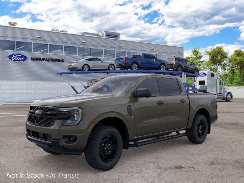 Marsh Gray 2026 Ford Ranger Pickup Truck Four-Wheel Drive Automatic