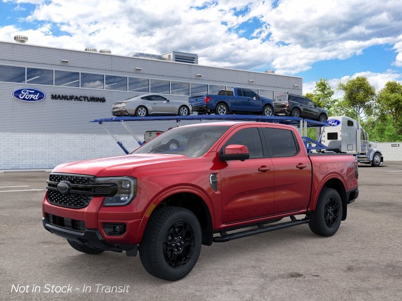 Ruby Red Metallic Tinted Clearcoat 2026 Ford Ranger Pickup Truck Four-Wheel Drive Automatic