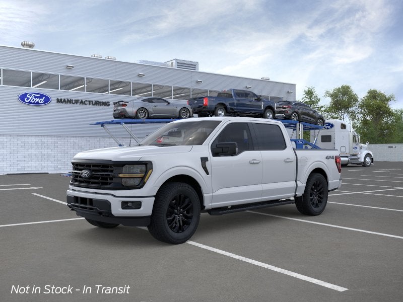 Oxford White 2026 Ford F-150 XLT SuperCrew 4WD Pickup Truck Four-Wheel Drive Automatic