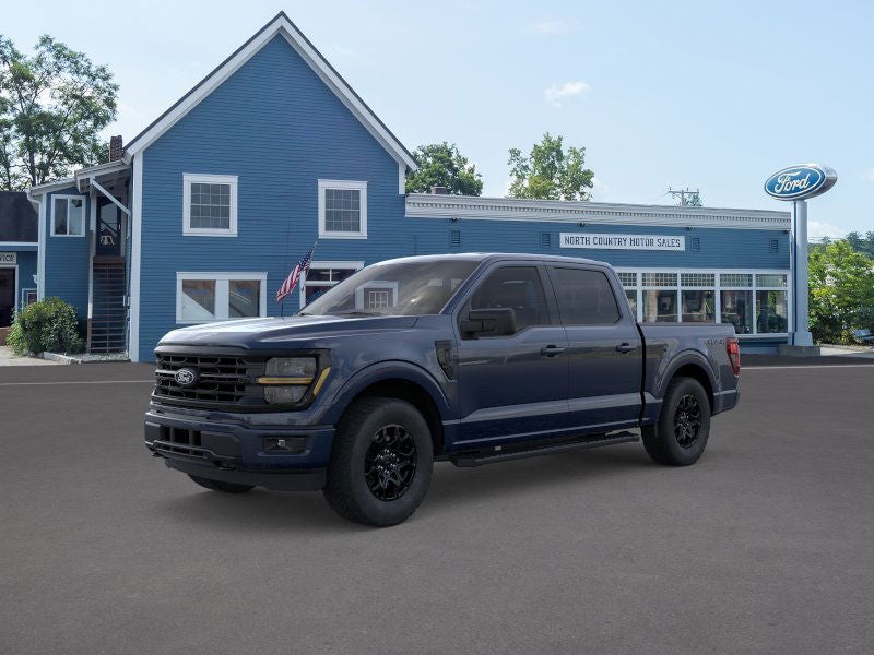 Antimatter Blue Metallic 2026 Ford F-150 XLT SuperCrew 4WD Pickup Truck Four-Wheel Drive Automatic