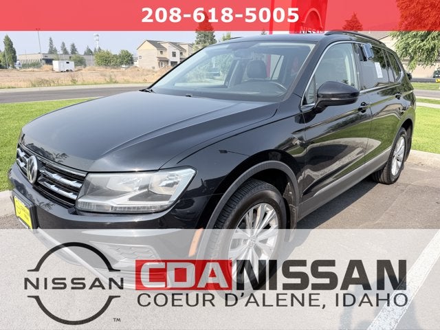 Black 2018 Volkswagen Tiguan SUV / Crossover All-Wheel Drive Automatic