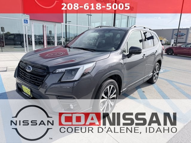 Magnetite Gray Metallic 2024 Subaru Forester SUV / Crossover All-Wheel Drive Continuously Variable Transmission