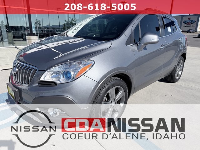 Satin Steel Gray Metallic 2014 Buick Encore SUV / Crossover Front-Wheel Drive Automatic