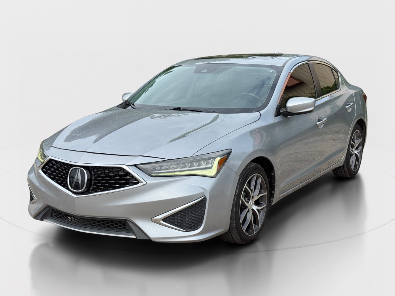 Silver 2019 Acura ILX FWD with Technology Package Sedan Front-Wheel Drive 8-Speed Automatic