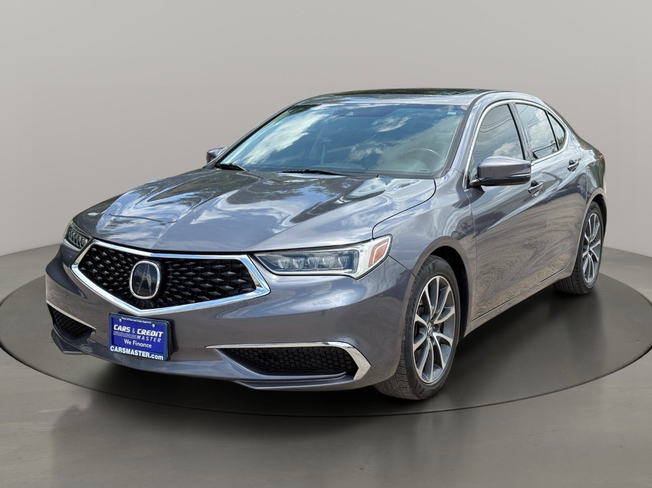 Gray (Modern Steel Metallic) 2019 Acura TLX V6 FWD Sedan Front-Wheel Drive 9-Speed Automatic