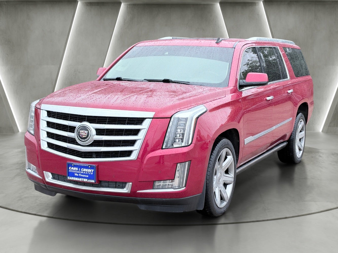 Crystal Red Tintcoat 2015 Cadillac Escalade ESV SUV / Crossover Four-Wheel Drive Automatic