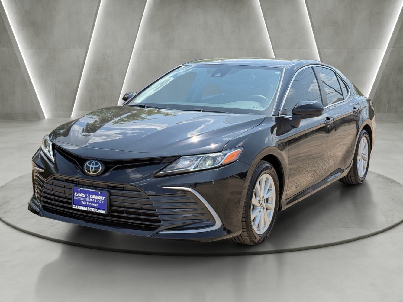 Midnight Black Metallic 2023 Toyota Camry Sedan Front-Wheel Drive Automatic