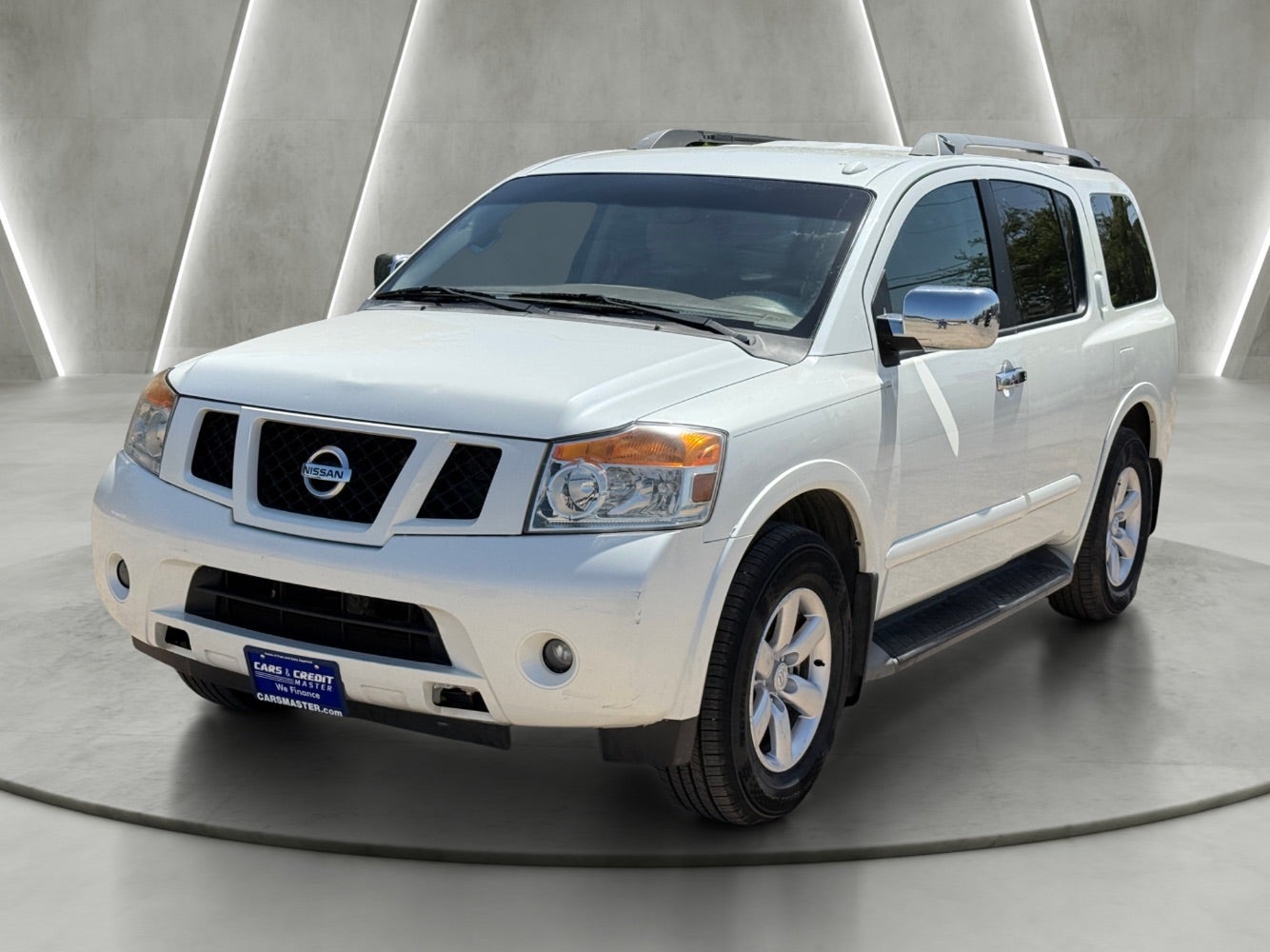 Pearl White 2015 Nissan Armada SUV / Crossover 4X2 5-Speed Automatic