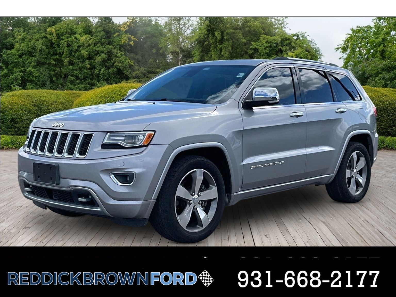 Billet Silver Metallic Clearcoat 2015 Jeep Grand Cherokee SUV / Crossover Four-Wheel Drive 8-Speed Automatic